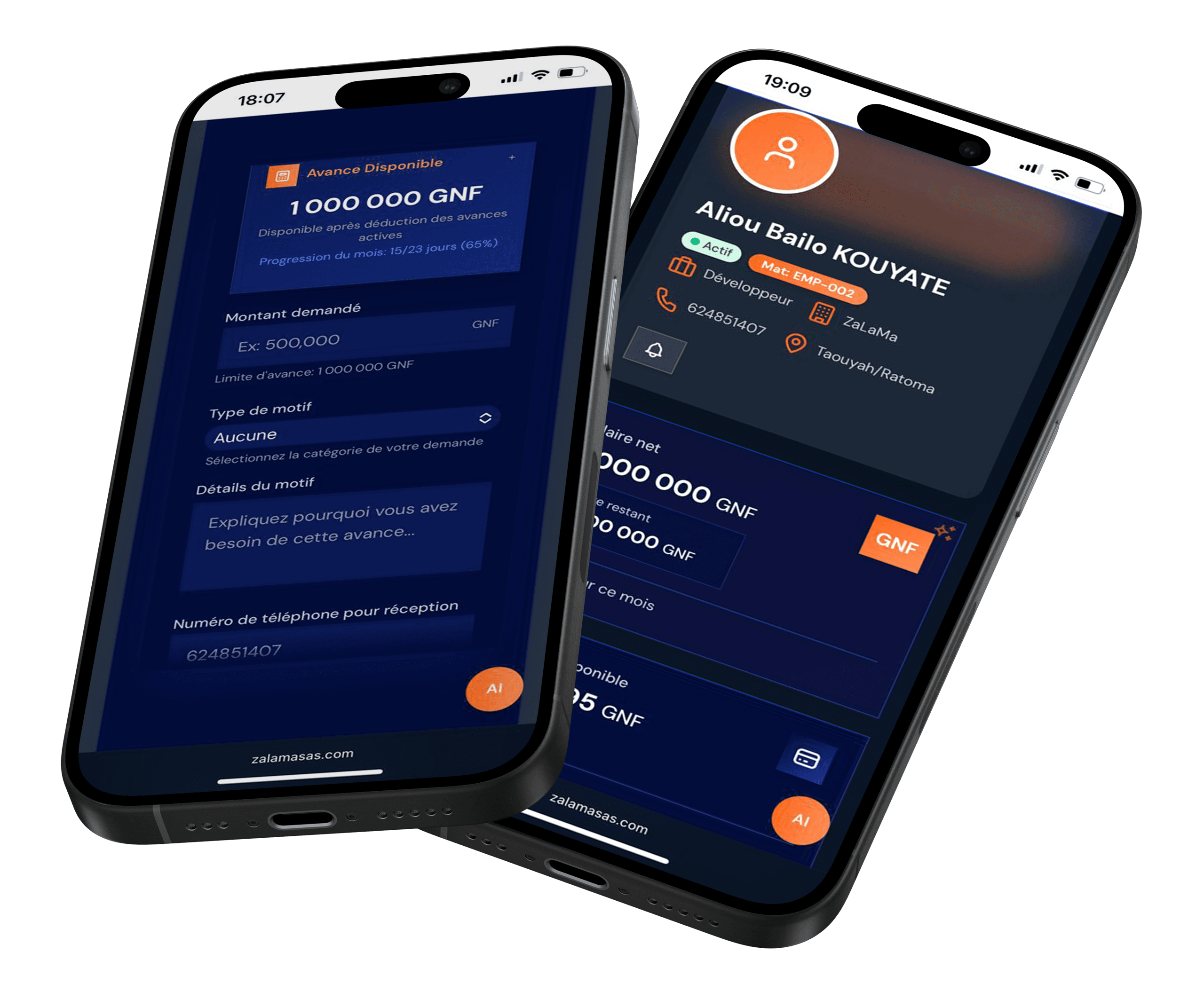 Application web ZaLaMa