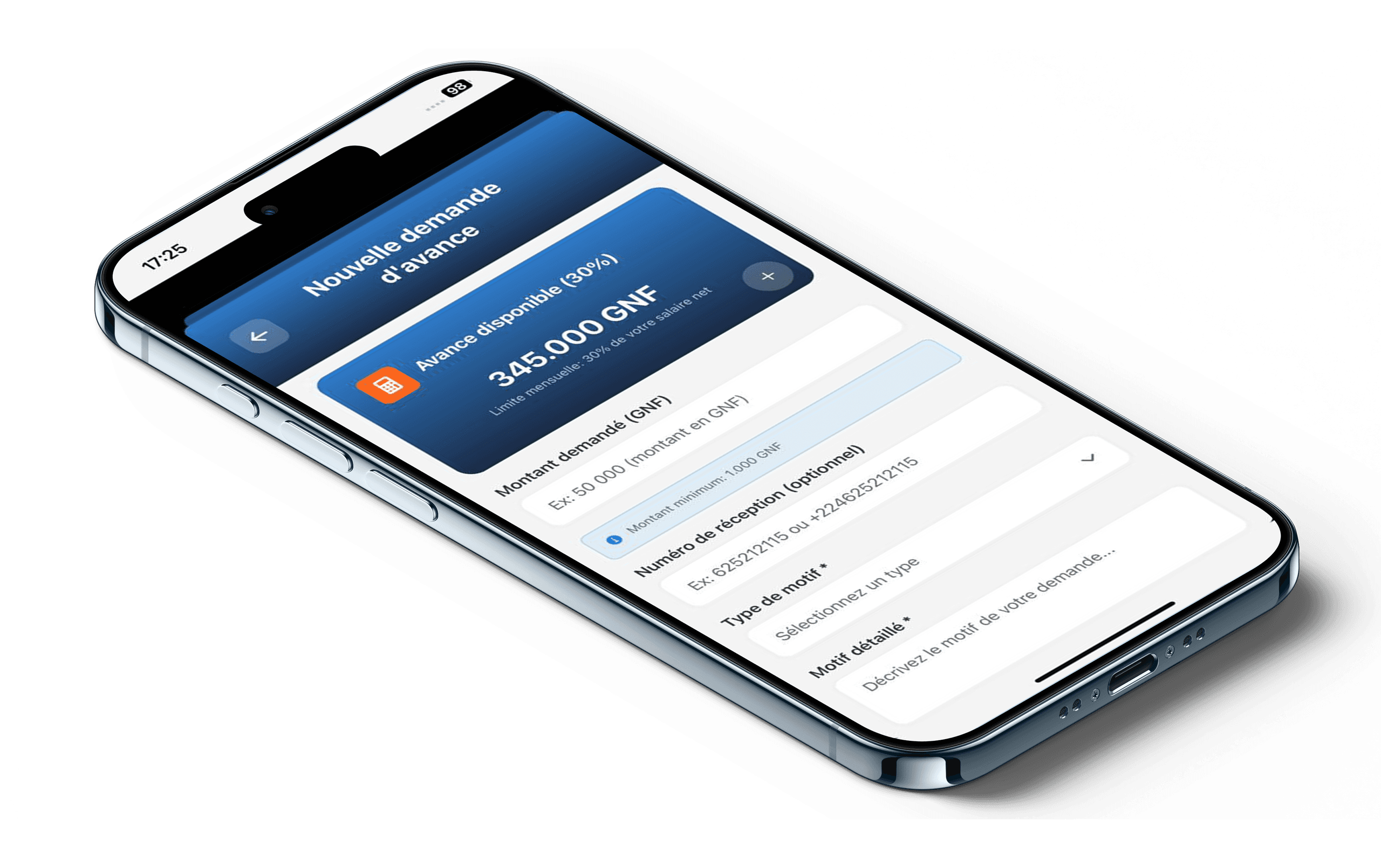 Écran de l'application ZaLaMa